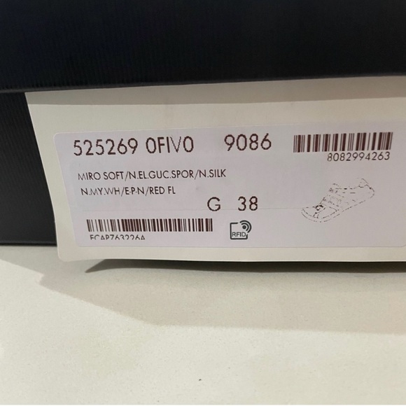 Gucci ace sneakers logo strap - Picture 3 of 4